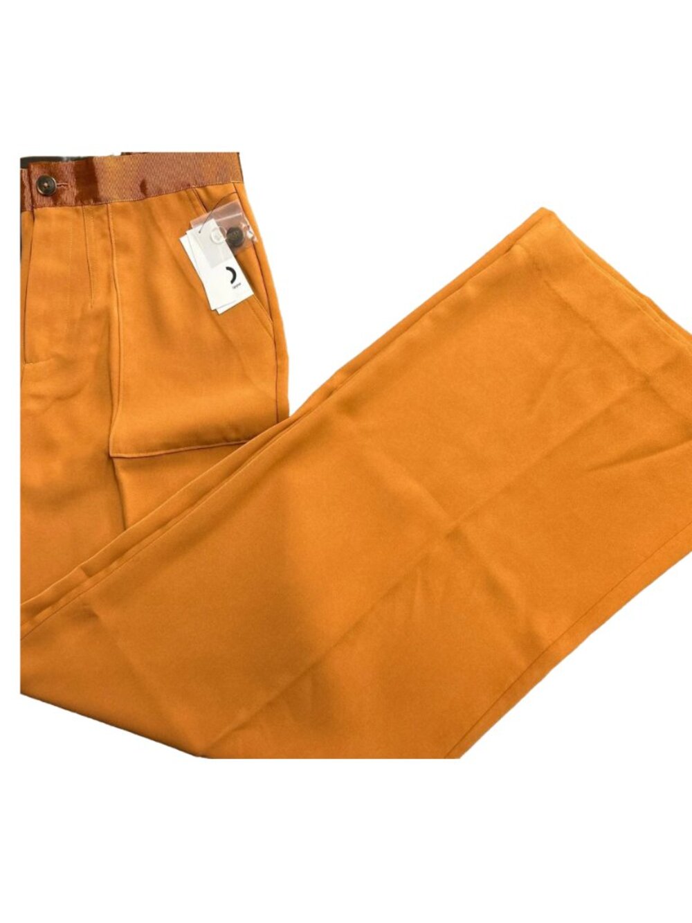 ✨ DO by Dee Ocleppo Utility Wide Leg Suiting Pants 4 NWT Sugar Almond - Picture 5 of 9